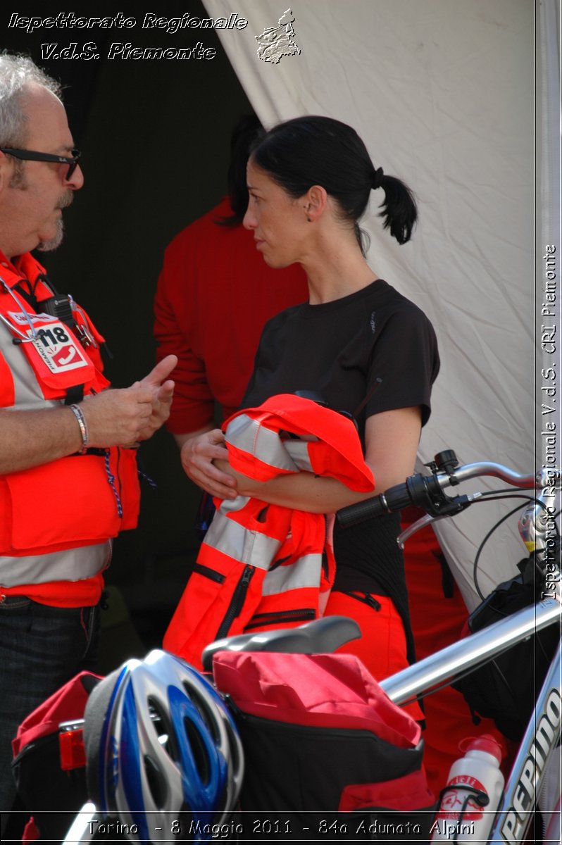 Torino  - 8 Maggio 2011 - 84a Adunata Nazionale Alpini -  Croce Rossa Italiana - Ispettorato Regionale Volontari del Soccorso Piemonte