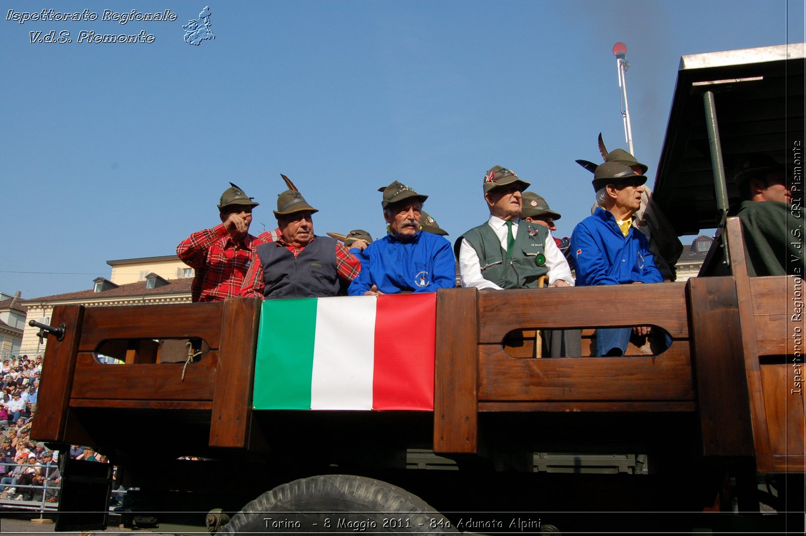 Torino  - 8 Maggio 2011 - 84a Adunata Nazionale Alpini -  Croce Rossa Italiana - Ispettorato Regionale Volontari del Soccorso Piemonte