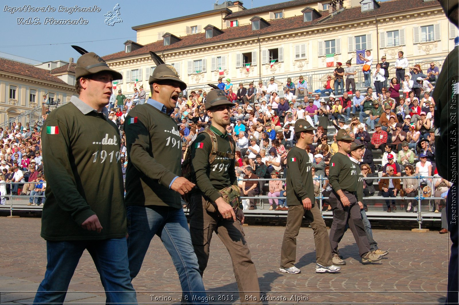 Torino  - 8 Maggio 2011 - 84a Adunata Nazionale Alpini -  Croce Rossa Italiana - Ispettorato Regionale Volontari del Soccorso Piemonte