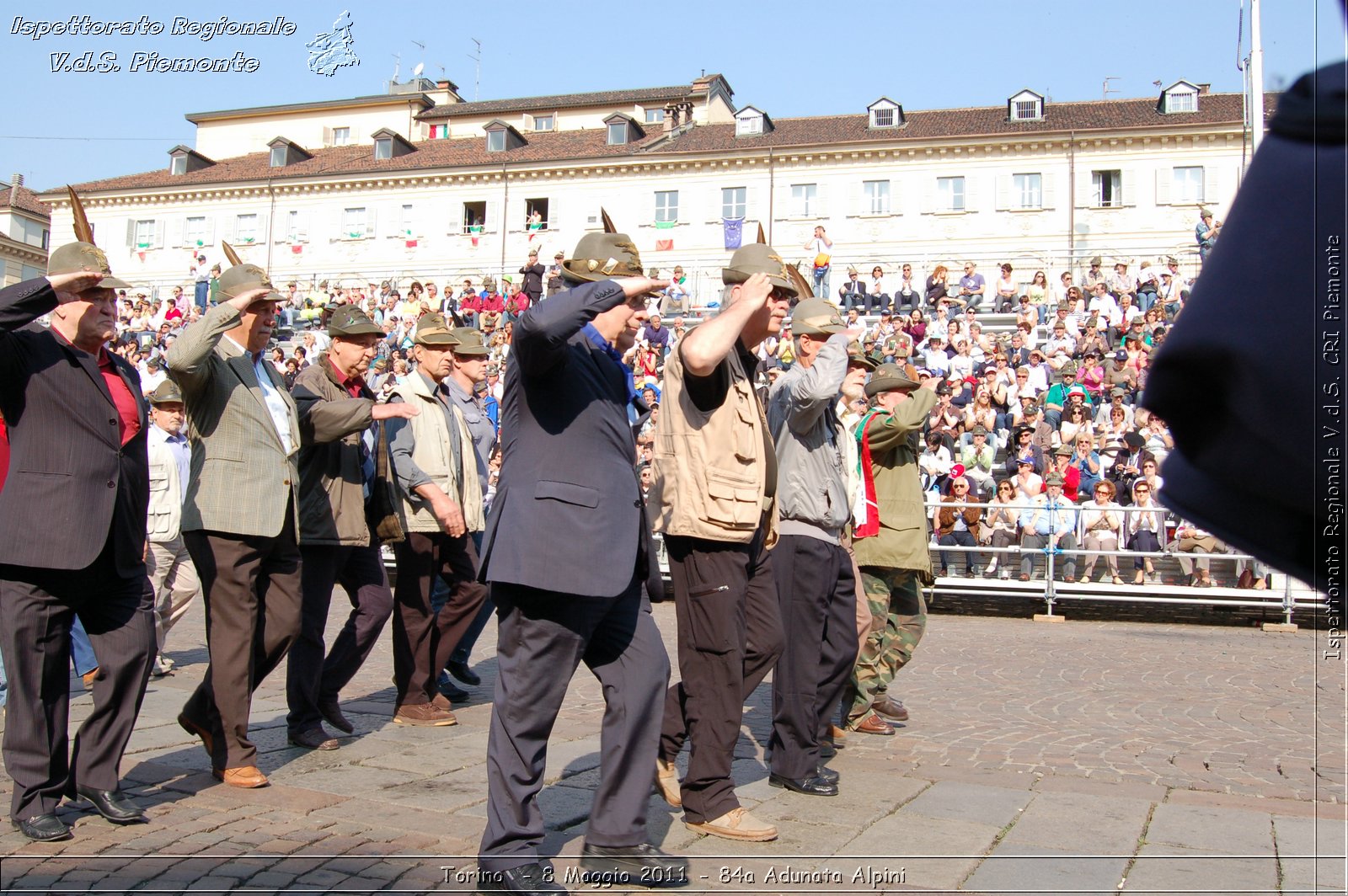 Torino  - 8 Maggio 2011 - 84a Adunata Nazionale Alpini -  Croce Rossa Italiana - Ispettorato Regionale Volontari del Soccorso Piemonte