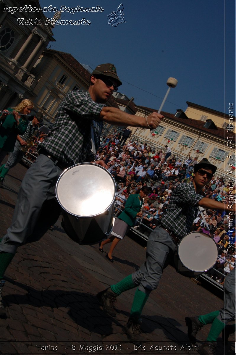 Torino  - 8 Maggio 2011 - 84a Adunata Nazionale Alpini -  Croce Rossa Italiana - Ispettorato Regionale Volontari del Soccorso Piemonte