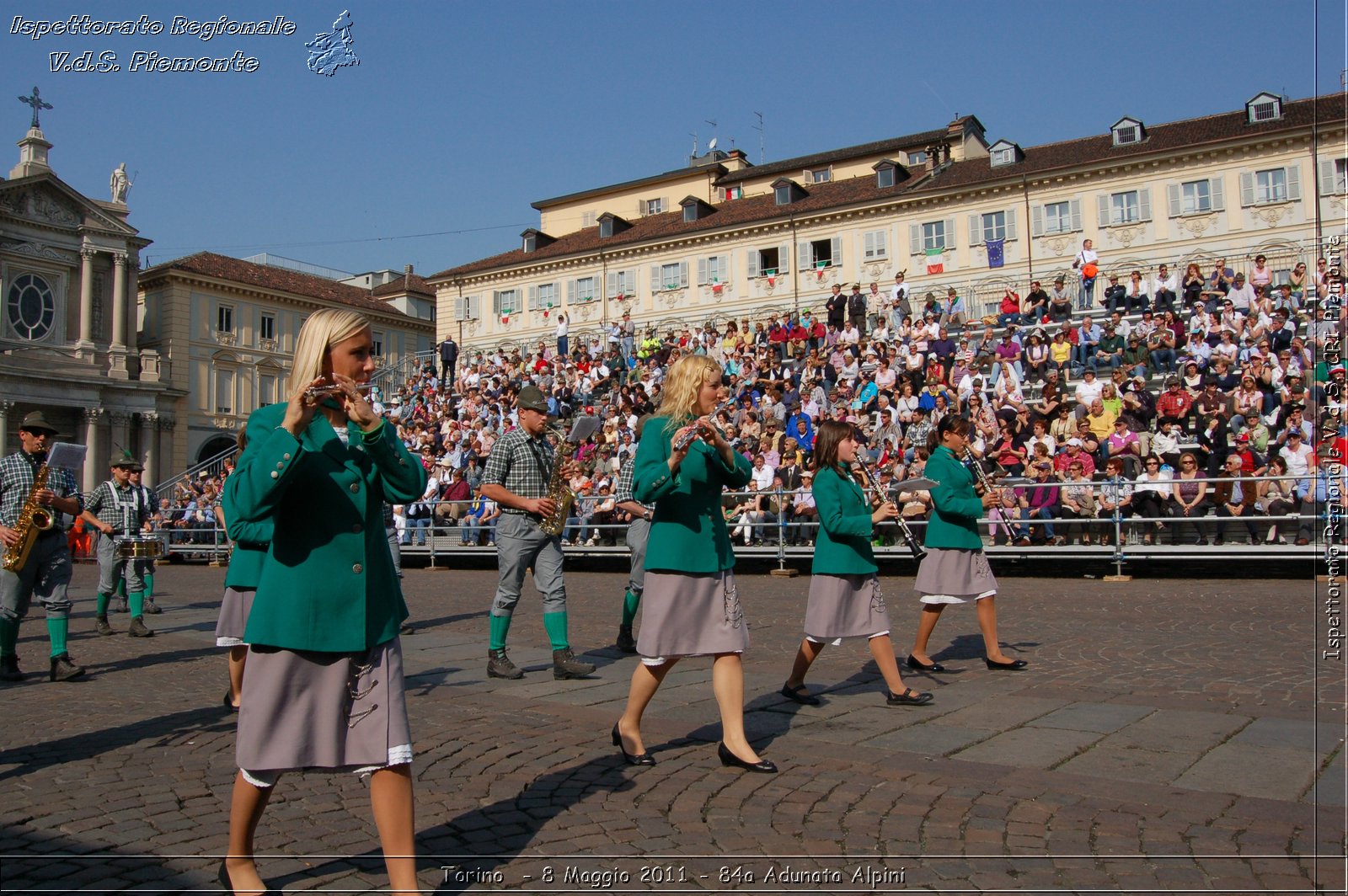 Torino  - 8 Maggio 2011 - 84a Adunata Nazionale Alpini -  Croce Rossa Italiana - Ispettorato Regionale Volontari del Soccorso Piemonte