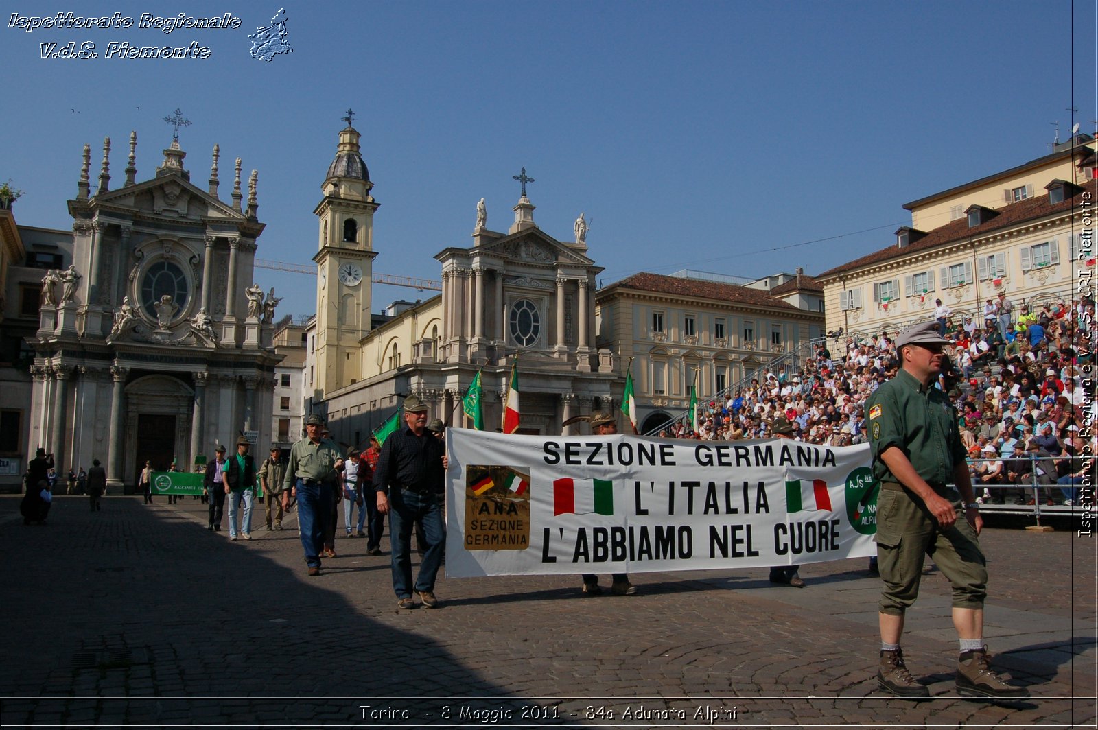 Torino  - 8 Maggio 2011 - 84a Adunata Nazionale Alpini -  Croce Rossa Italiana - Ispettorato Regionale Volontari del Soccorso Piemonte
