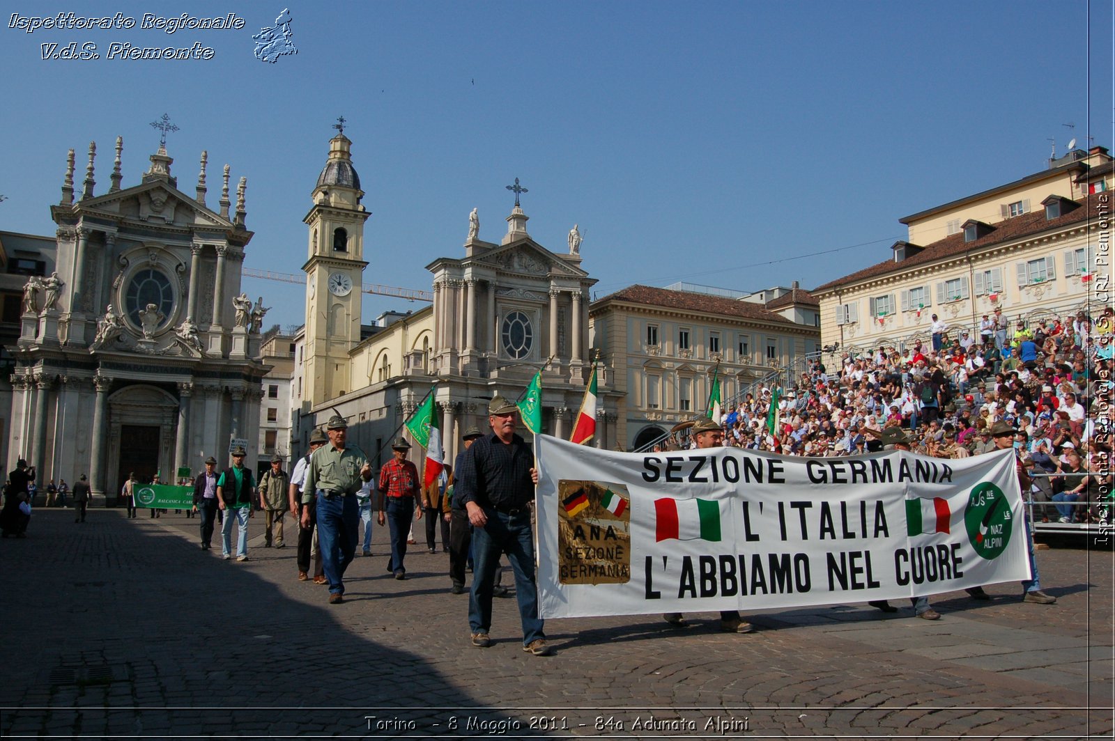 Torino  - 8 Maggio 2011 - 84a Adunata Nazionale Alpini -  Croce Rossa Italiana - Ispettorato Regionale Volontari del Soccorso Piemonte