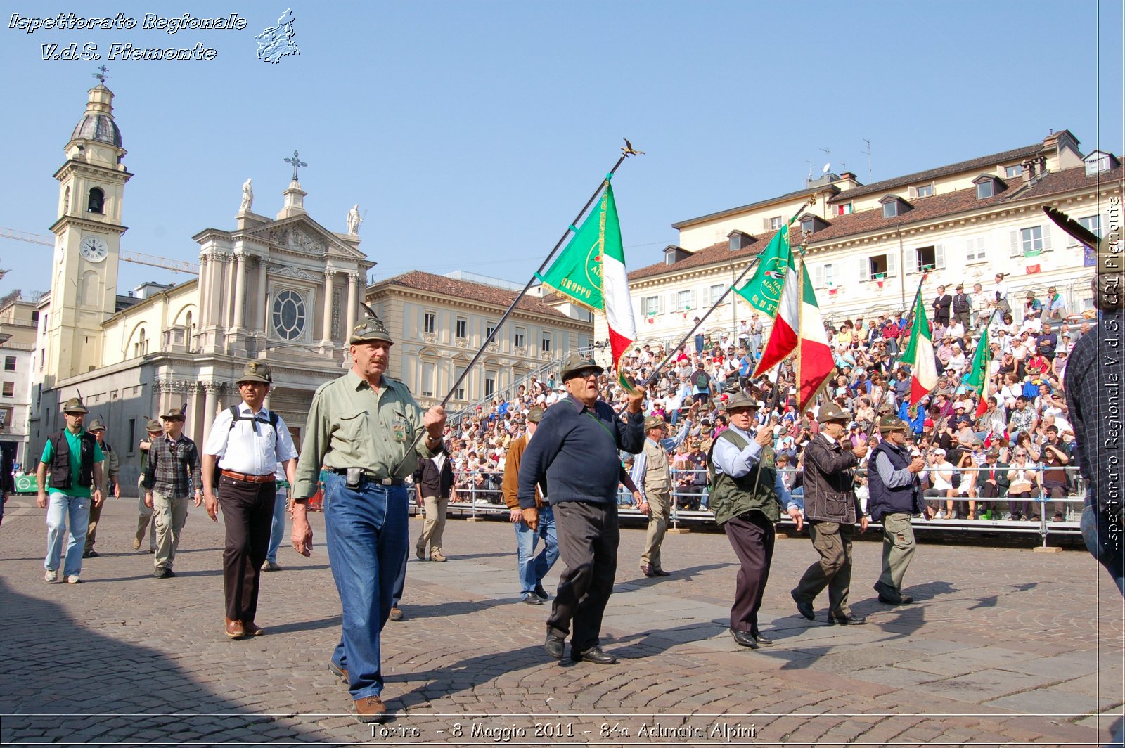 Torino  - 8 Maggio 2011 - 84a Adunata Nazionale Alpini -  Croce Rossa Italiana - Ispettorato Regionale Volontari del Soccorso Piemonte