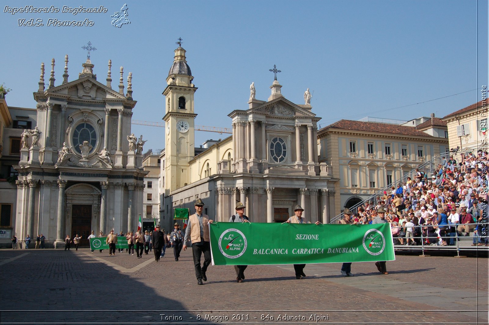 Torino  - 8 Maggio 2011 - 84a Adunata Nazionale Alpini -  Croce Rossa Italiana - Ispettorato Regionale Volontari del Soccorso Piemonte