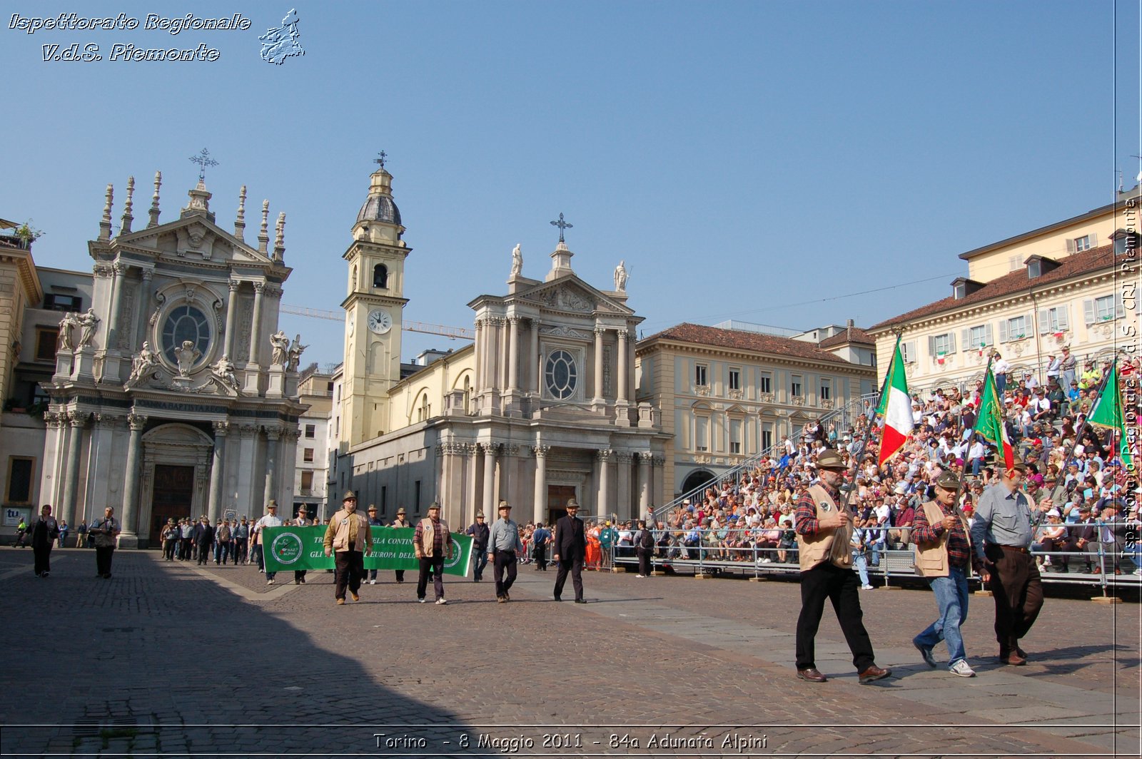 Torino  - 8 Maggio 2011 - 84a Adunata Nazionale Alpini -  Croce Rossa Italiana - Ispettorato Regionale Volontari del Soccorso Piemonte