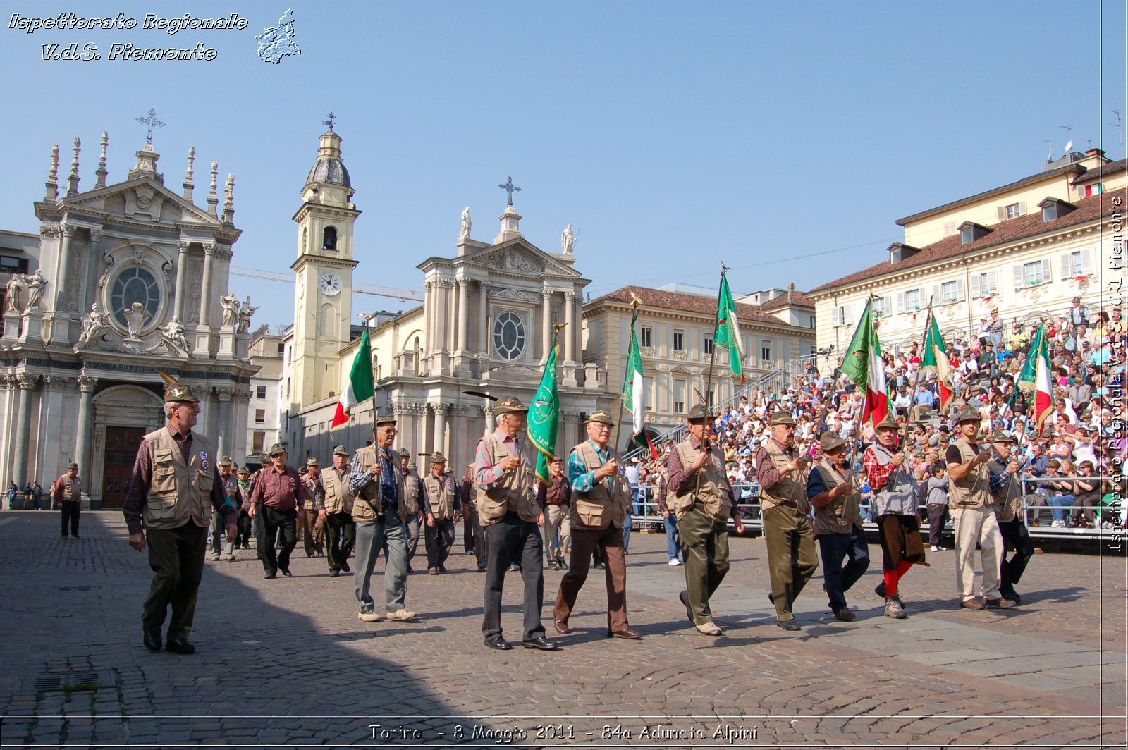 Torino  - 8 Maggio 2011 - 84a Adunata Nazionale Alpini -  Croce Rossa Italiana - Ispettorato Regionale Volontari del Soccorso Piemonte