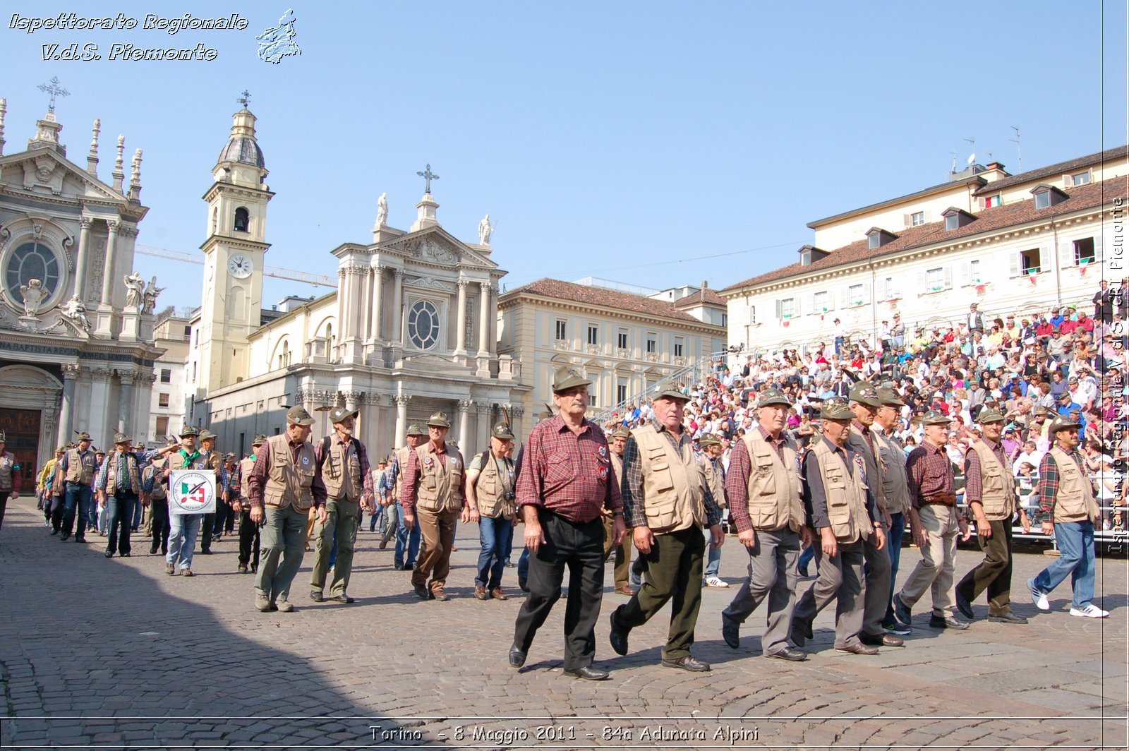 Torino  - 8 Maggio 2011 - 84a Adunata Nazionale Alpini -  Croce Rossa Italiana - Ispettorato Regionale Volontari del Soccorso Piemonte