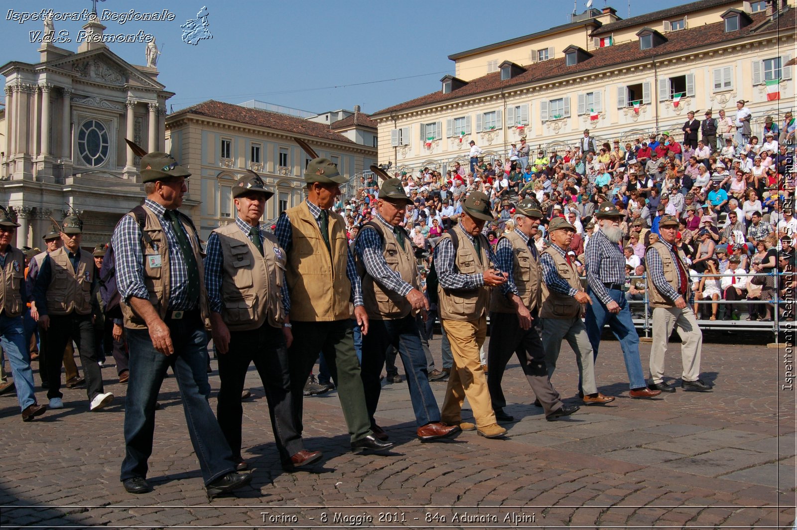 Torino  - 8 Maggio 2011 - 84a Adunata Nazionale Alpini -  Croce Rossa Italiana - Ispettorato Regionale Volontari del Soccorso Piemonte
