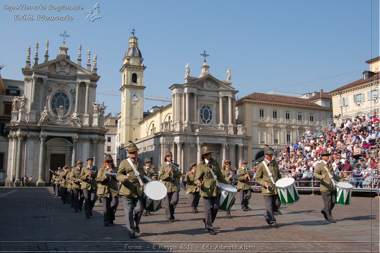 Torino  - 8 Maggio 2011 - 84a Adunata Nazionale Alpini -  Croce Rossa Italiana - Ispettorato Regionale Volontari del Soccorso Piemonte