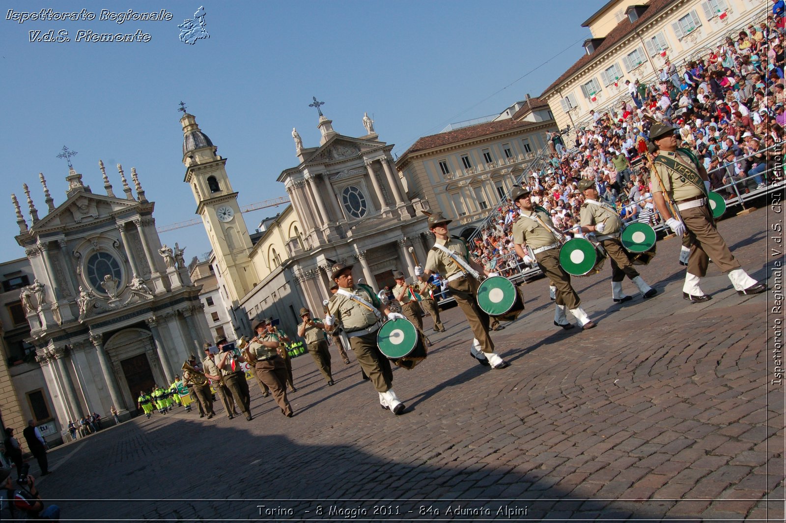 Torino  - 8 Maggio 2011 - 84a Adunata Nazionale Alpini -  Croce Rossa Italiana - Ispettorato Regionale Volontari del Soccorso Piemonte