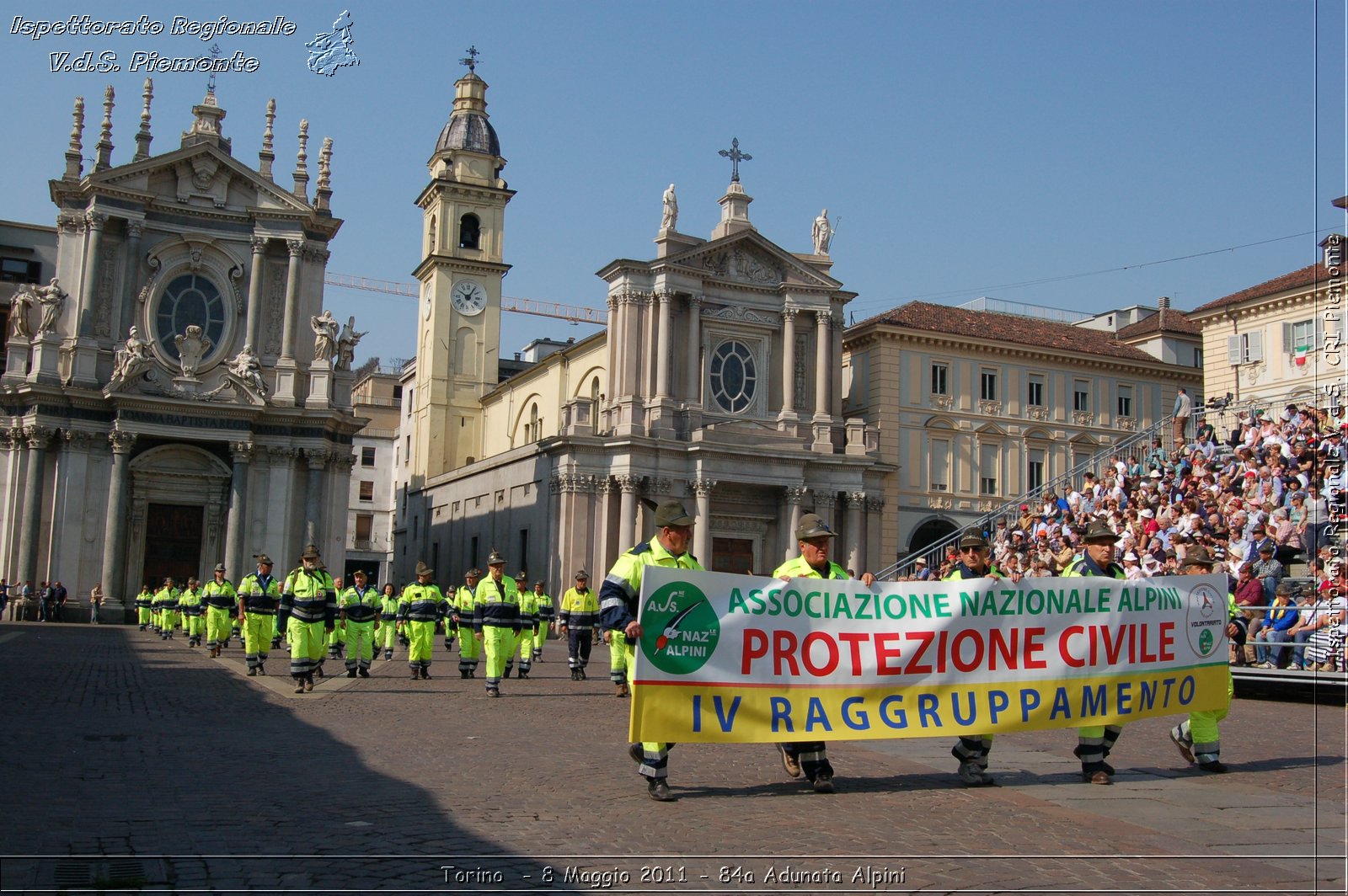 Torino  - 8 Maggio 2011 - 84a Adunata Nazionale Alpini -  Croce Rossa Italiana - Ispettorato Regionale Volontari del Soccorso Piemonte