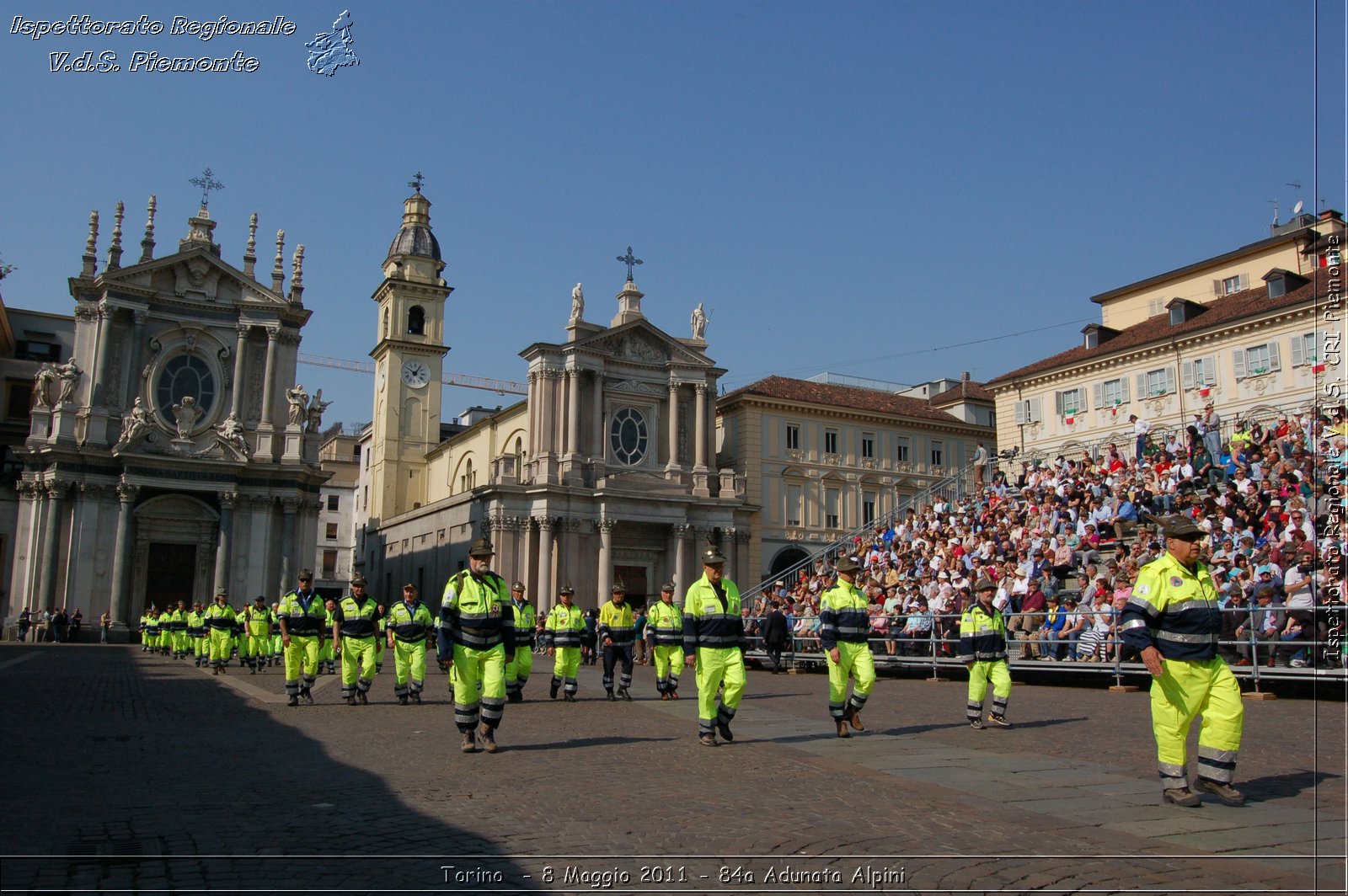 Torino  - 8 Maggio 2011 - 84a Adunata Nazionale Alpini -  Croce Rossa Italiana - Ispettorato Regionale Volontari del Soccorso Piemonte