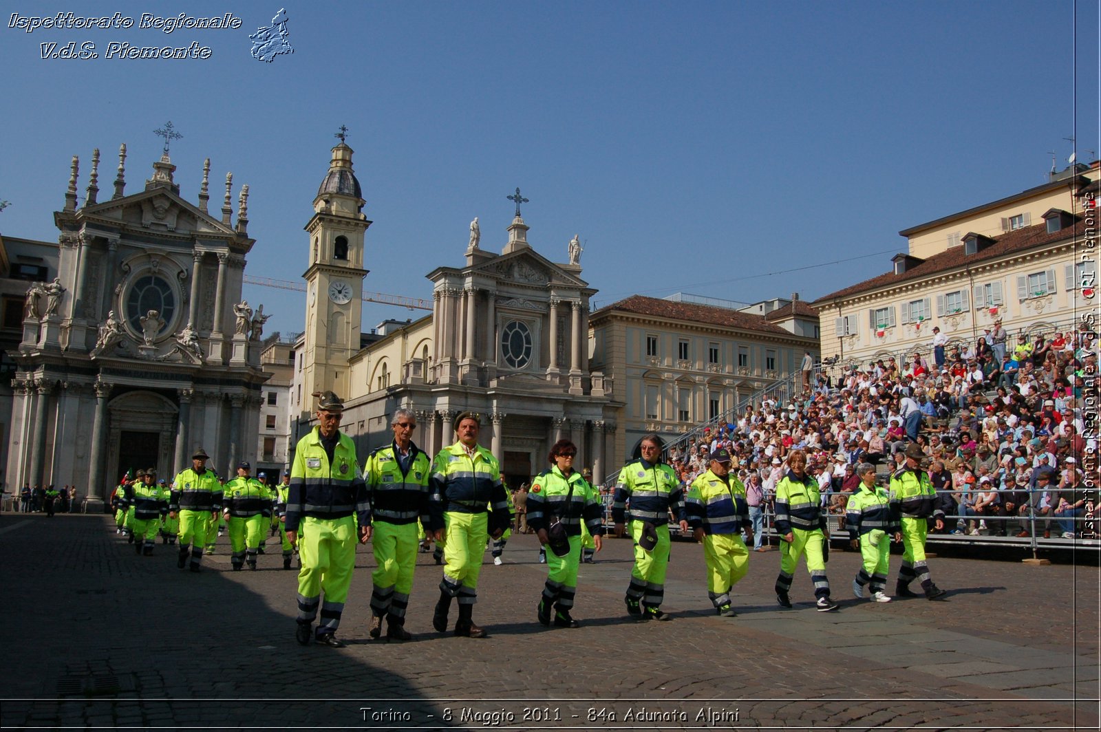 Torino  - 8 Maggio 2011 - 84a Adunata Nazionale Alpini -  Croce Rossa Italiana - Ispettorato Regionale Volontari del Soccorso Piemonte