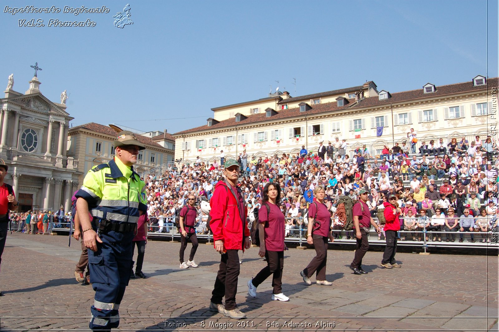 Torino  - 8 Maggio 2011 - 84a Adunata Nazionale Alpini -  Croce Rossa Italiana - Ispettorato Regionale Volontari del Soccorso Piemonte