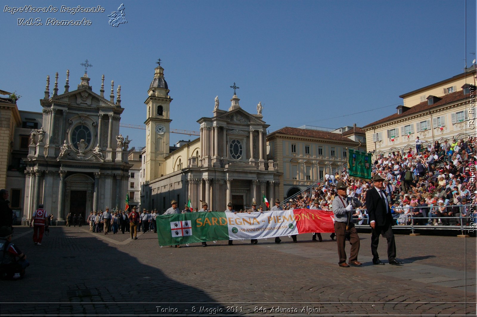 Torino  - 8 Maggio 2011 - 84a Adunata Nazionale Alpini -  Croce Rossa Italiana - Ispettorato Regionale Volontari del Soccorso Piemonte