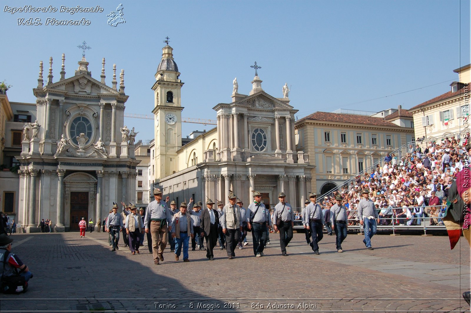Torino  - 8 Maggio 2011 - 84a Adunata Nazionale Alpini -  Croce Rossa Italiana - Ispettorato Regionale Volontari del Soccorso Piemonte