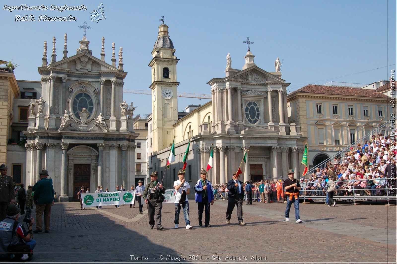 Torino  - 8 Maggio 2011 - 84a Adunata Nazionale Alpini -  Croce Rossa Italiana - Ispettorato Regionale Volontari del Soccorso Piemonte