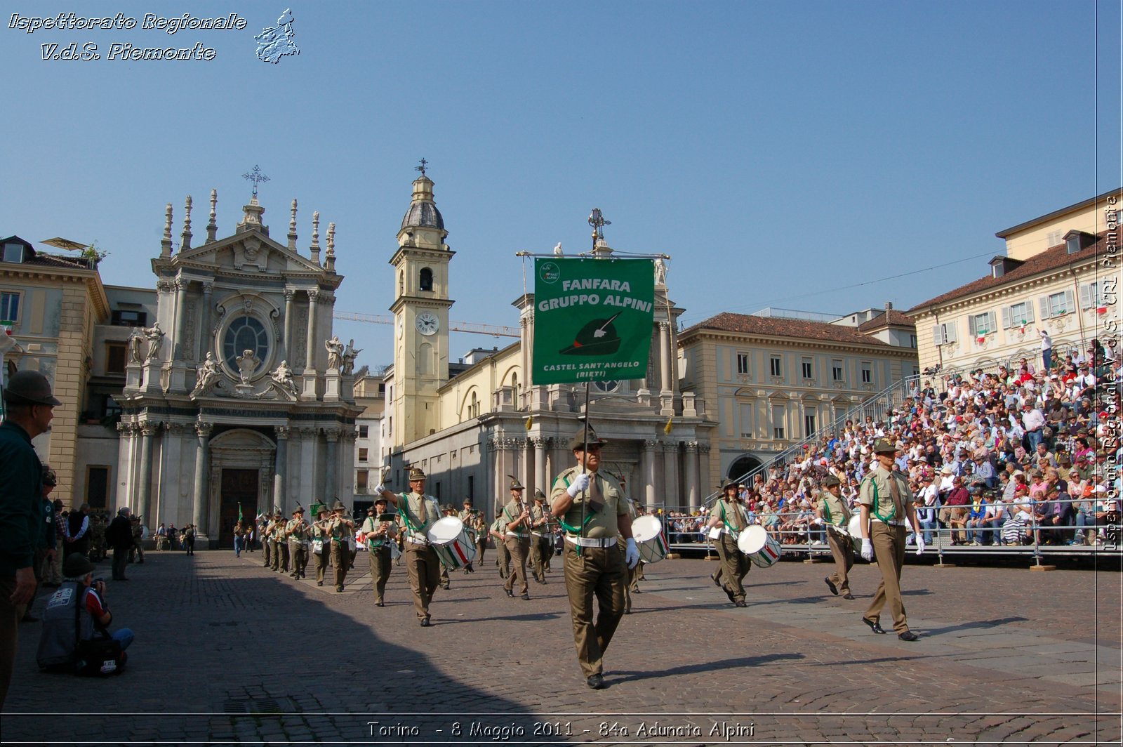 Torino  - 8 Maggio 2011 - 84a Adunata Nazionale Alpini -  Croce Rossa Italiana - Ispettorato Regionale Volontari del Soccorso Piemonte