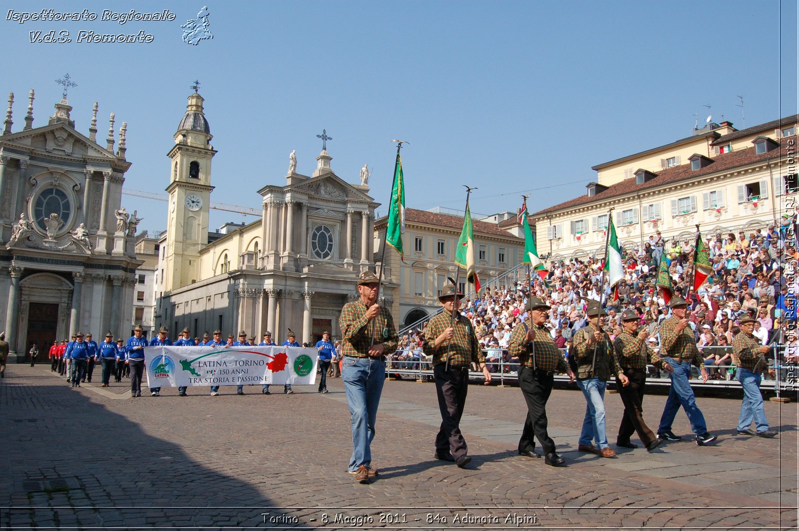 Torino  - 8 Maggio 2011 - 84a Adunata Nazionale Alpini -  Croce Rossa Italiana - Ispettorato Regionale Volontari del Soccorso Piemonte