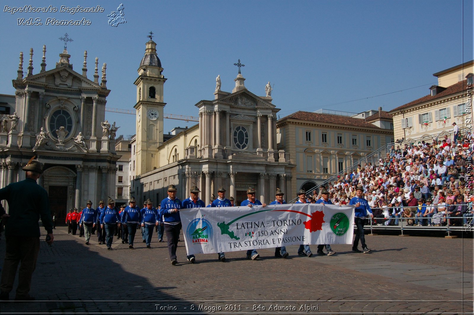 Torino  - 8 Maggio 2011 - 84a Adunata Nazionale Alpini -  Croce Rossa Italiana - Ispettorato Regionale Volontari del Soccorso Piemonte