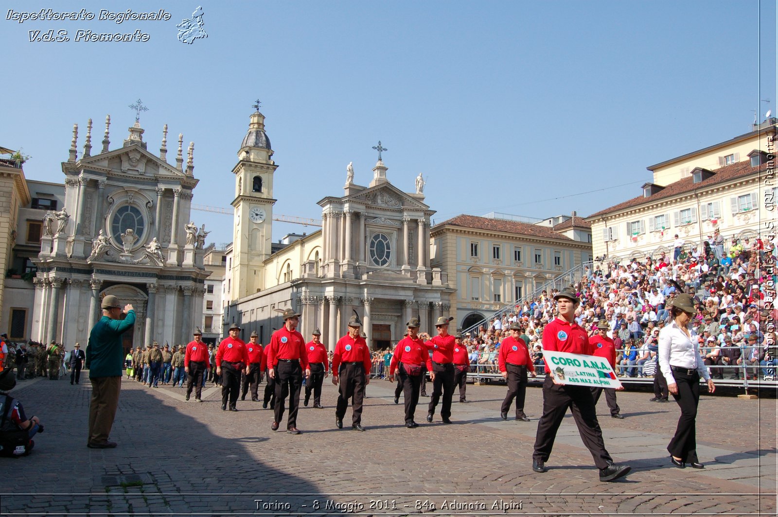 Torino  - 8 Maggio 2011 - 84a Adunata Nazionale Alpini -  Croce Rossa Italiana - Ispettorato Regionale Volontari del Soccorso Piemonte
