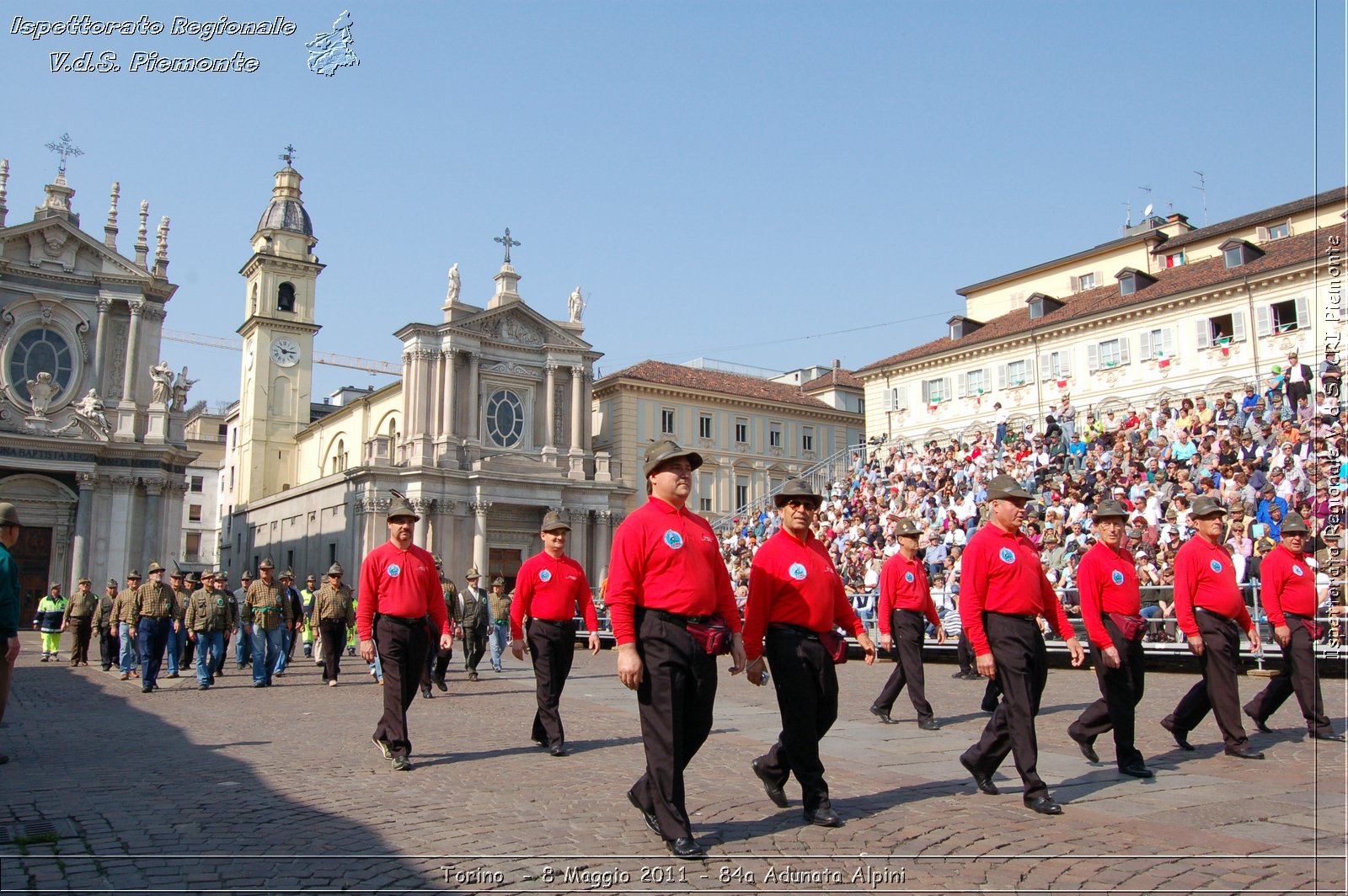 Torino  - 8 Maggio 2011 - 84a Adunata Nazionale Alpini -  Croce Rossa Italiana - Ispettorato Regionale Volontari del Soccorso Piemonte