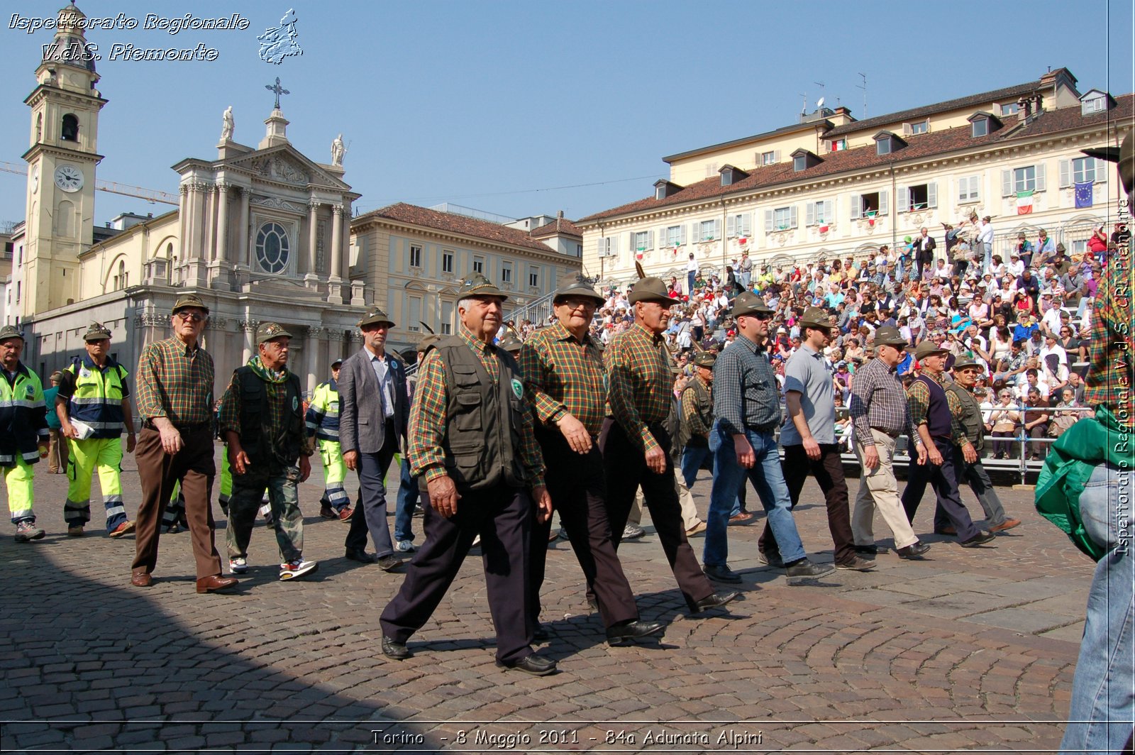 Torino  - 8 Maggio 2011 - 84a Adunata Nazionale Alpini -  Croce Rossa Italiana - Ispettorato Regionale Volontari del Soccorso Piemonte