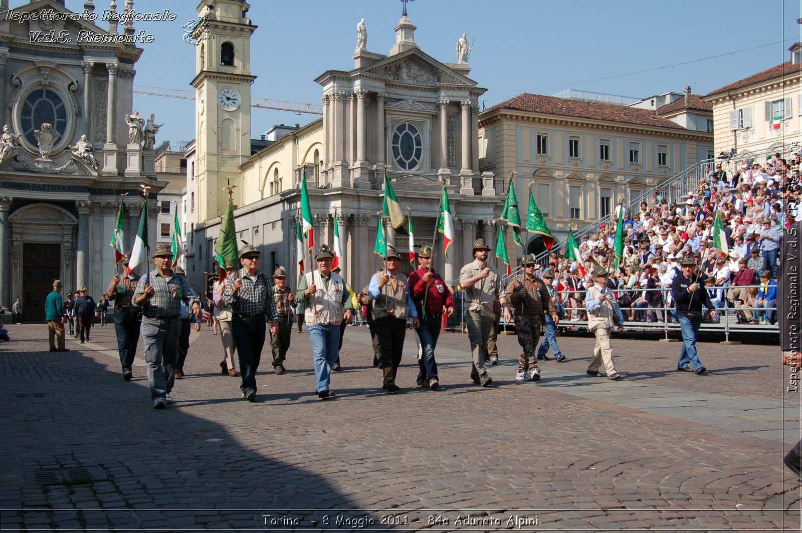 Torino  - 8 Maggio 2011 - 84a Adunata Nazionale Alpini -  Croce Rossa Italiana - Ispettorato Regionale Volontari del Soccorso Piemonte