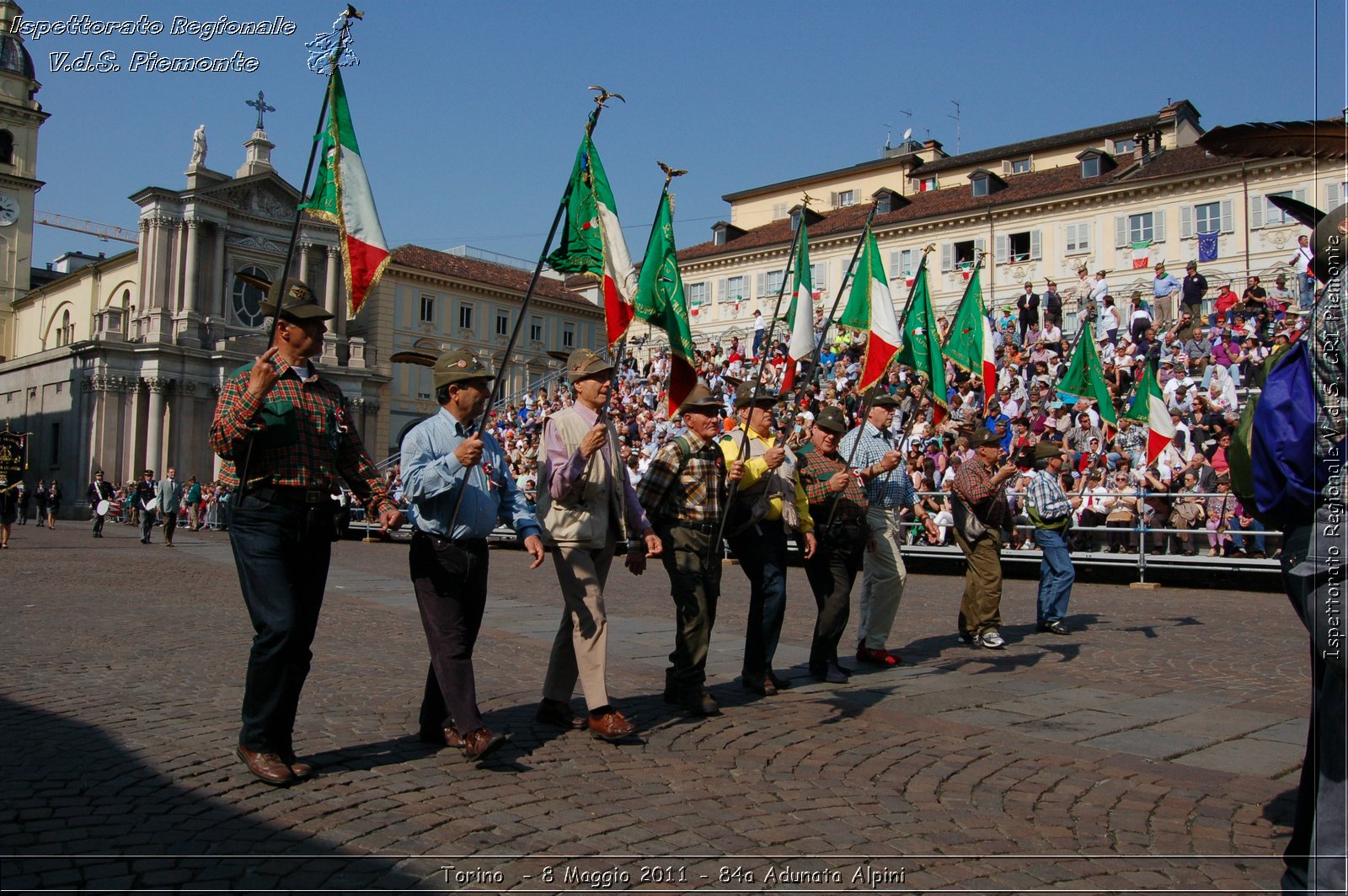 Torino  - 8 Maggio 2011 - 84a Adunata Nazionale Alpini -  Croce Rossa Italiana - Ispettorato Regionale Volontari del Soccorso Piemonte