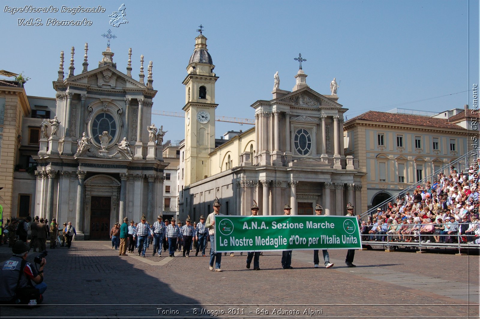 Torino  - 8 Maggio 2011 - 84a Adunata Nazionale Alpini -  Croce Rossa Italiana - Ispettorato Regionale Volontari del Soccorso Piemonte