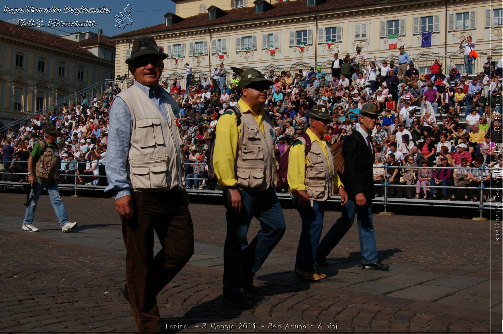Torino  - 8 Maggio 2011 - 84a Adunata Nazionale Alpini -  Croce Rossa Italiana - Ispettorato Regionale Volontari del Soccorso Piemonte