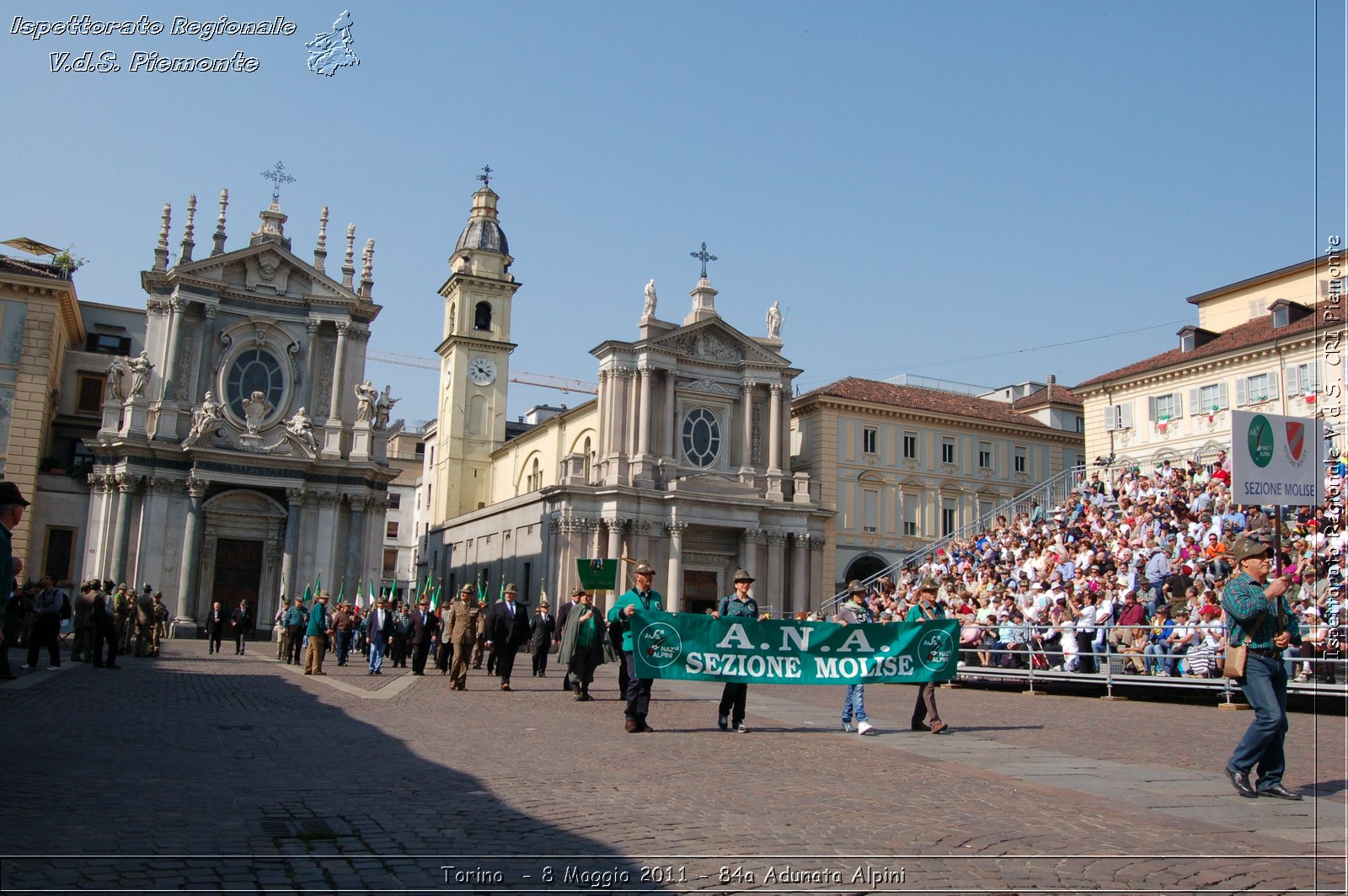 Torino  - 8 Maggio 2011 - 84a Adunata Nazionale Alpini -  Croce Rossa Italiana - Ispettorato Regionale Volontari del Soccorso Piemonte