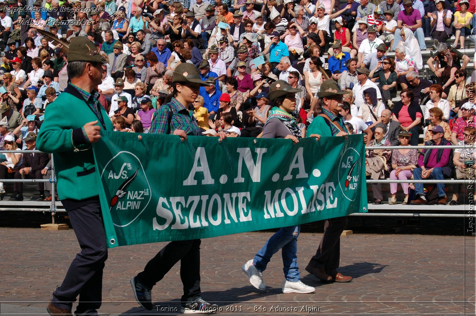 Torino  - 8 Maggio 2011 - 84a Adunata Nazionale Alpini -  Croce Rossa Italiana - Ispettorato Regionale Volontari del Soccorso Piemonte