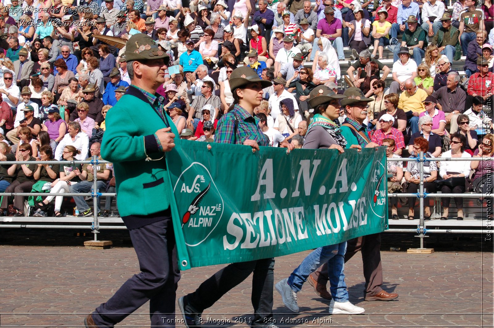 Torino  - 8 Maggio 2011 - 84a Adunata Nazionale Alpini -  Croce Rossa Italiana - Ispettorato Regionale Volontari del Soccorso Piemonte