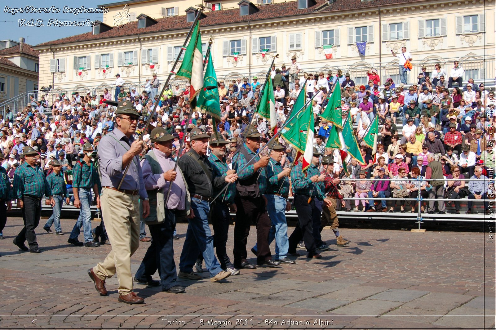 Torino  - 8 Maggio 2011 - 84a Adunata Nazionale Alpini -  Croce Rossa Italiana - Ispettorato Regionale Volontari del Soccorso Piemonte