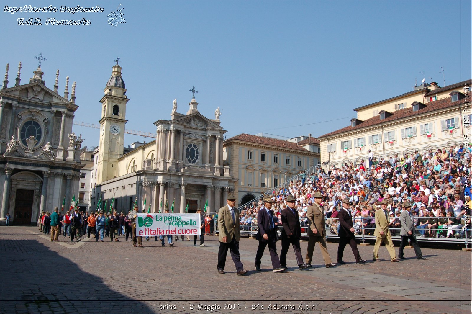 Torino  - 8 Maggio 2011 - 84a Adunata Nazionale Alpini -  Croce Rossa Italiana - Ispettorato Regionale Volontari del Soccorso Piemonte