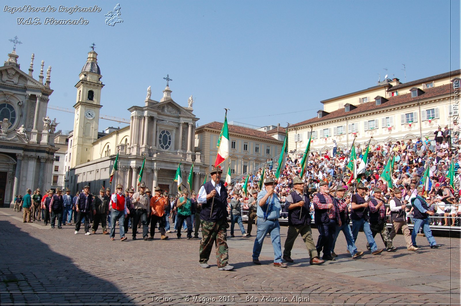 Torino  - 8 Maggio 2011 - 84a Adunata Nazionale Alpini -  Croce Rossa Italiana - Ispettorato Regionale Volontari del Soccorso Piemonte