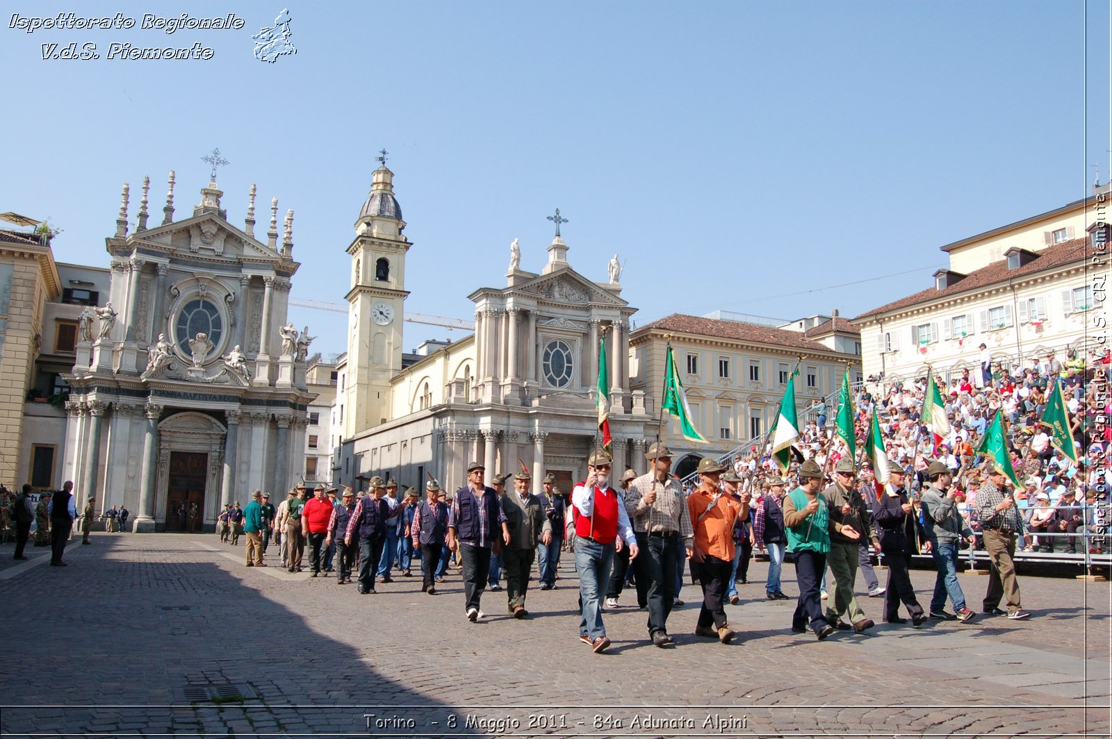 Torino  - 8 Maggio 2011 - 84a Adunata Nazionale Alpini -  Croce Rossa Italiana - Ispettorato Regionale Volontari del Soccorso Piemonte