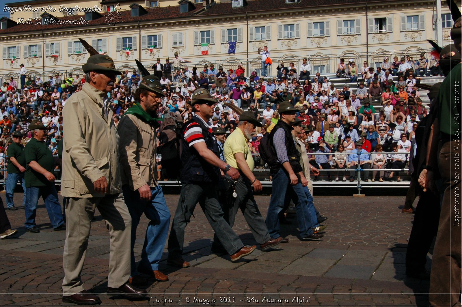 Torino  - 8 Maggio 2011 - 84a Adunata Nazionale Alpini -  Croce Rossa Italiana - Ispettorato Regionale Volontari del Soccorso Piemonte