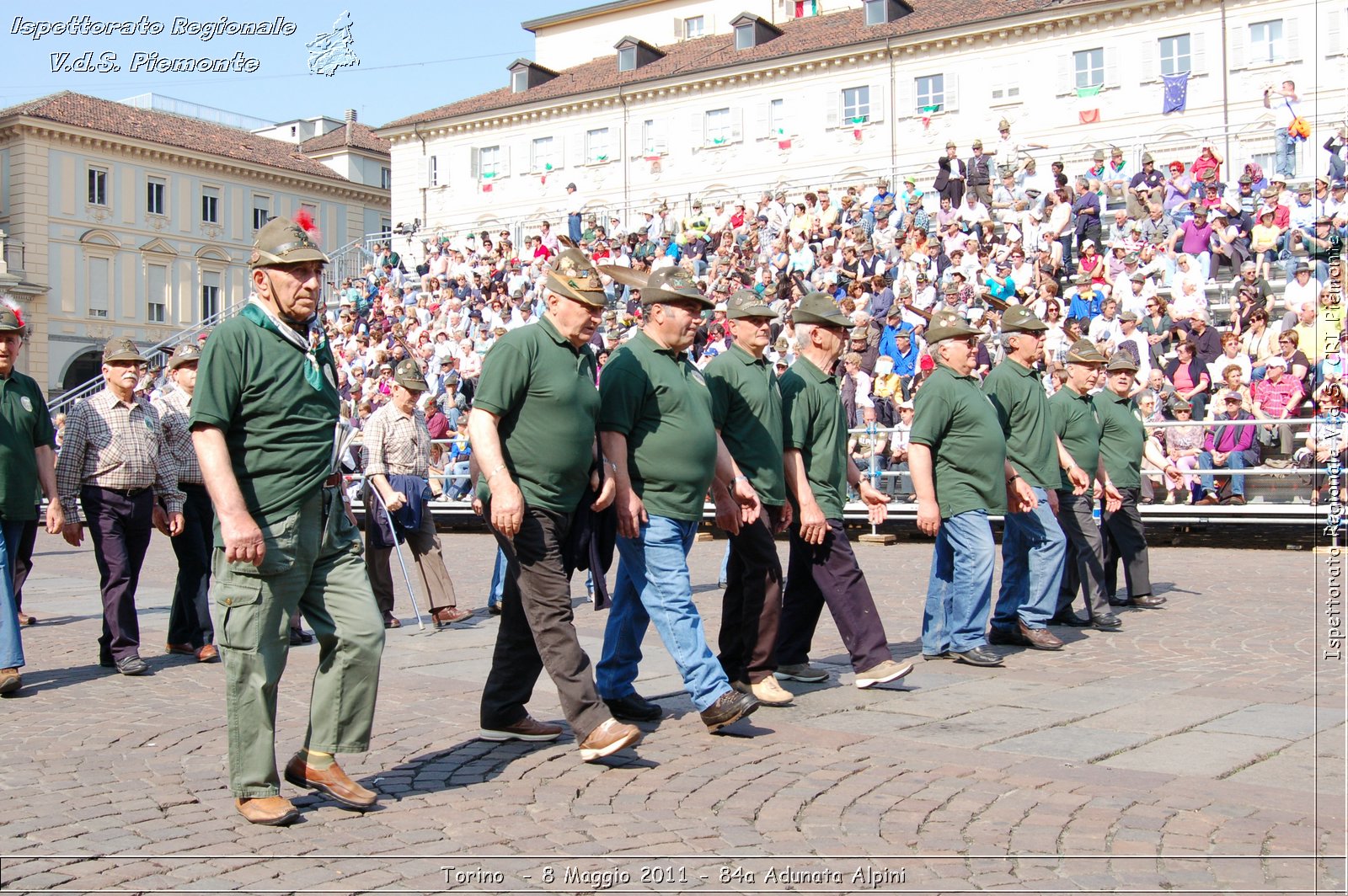 Torino  - 8 Maggio 2011 - 84a Adunata Nazionale Alpini -  Croce Rossa Italiana - Ispettorato Regionale Volontari del Soccorso Piemonte