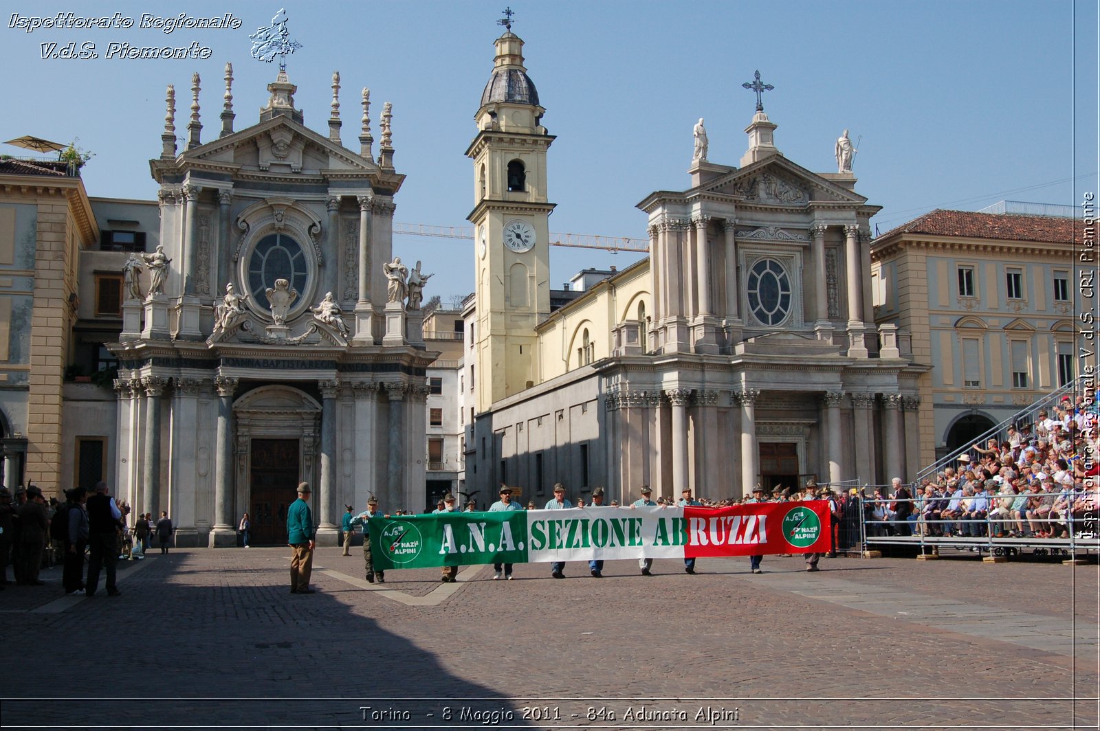 Torino  - 8 Maggio 2011 - 84a Adunata Nazionale Alpini -  Croce Rossa Italiana - Ispettorato Regionale Volontari del Soccorso Piemonte