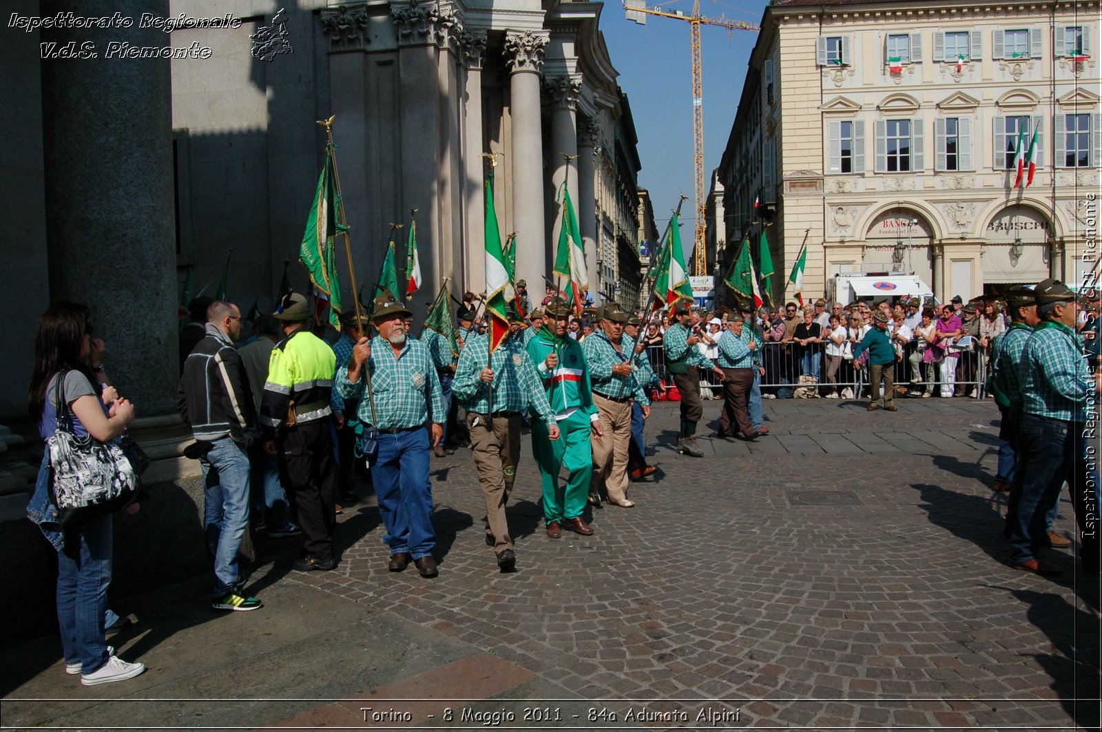 Torino  - 8 Maggio 2011 - 84a Adunata Nazionale Alpini -  Croce Rossa Italiana - Ispettorato Regionale Volontari del Soccorso Piemonte