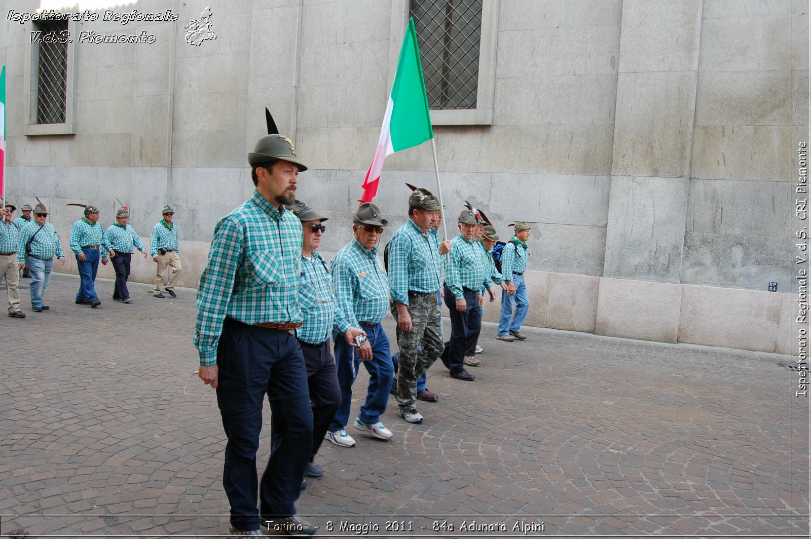 Torino  - 8 Maggio 2011 - 84a Adunata Nazionale Alpini -  Croce Rossa Italiana - Ispettorato Regionale Volontari del Soccorso Piemonte