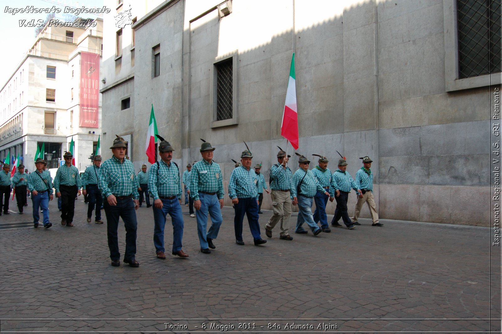 Torino  - 8 Maggio 2011 - 84a Adunata Nazionale Alpini -  Croce Rossa Italiana - Ispettorato Regionale Volontari del Soccorso Piemonte