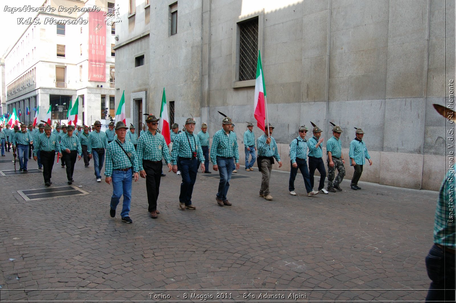 Torino  - 8 Maggio 2011 - 84a Adunata Nazionale Alpini -  Croce Rossa Italiana - Ispettorato Regionale Volontari del Soccorso Piemonte