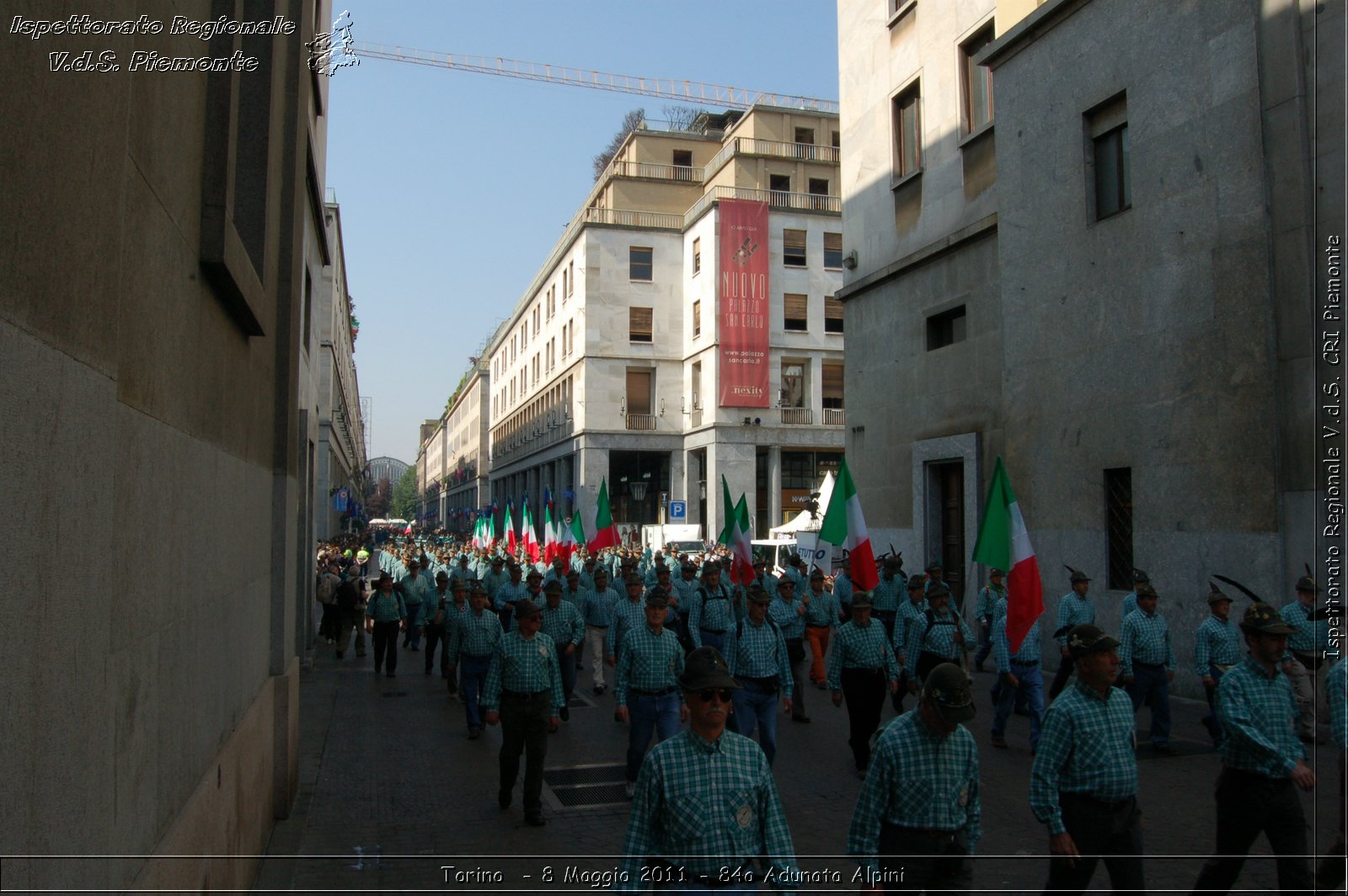 Torino  - 8 Maggio 2011 - 84a Adunata Nazionale Alpini -  Croce Rossa Italiana - Ispettorato Regionale Volontari del Soccorso Piemonte