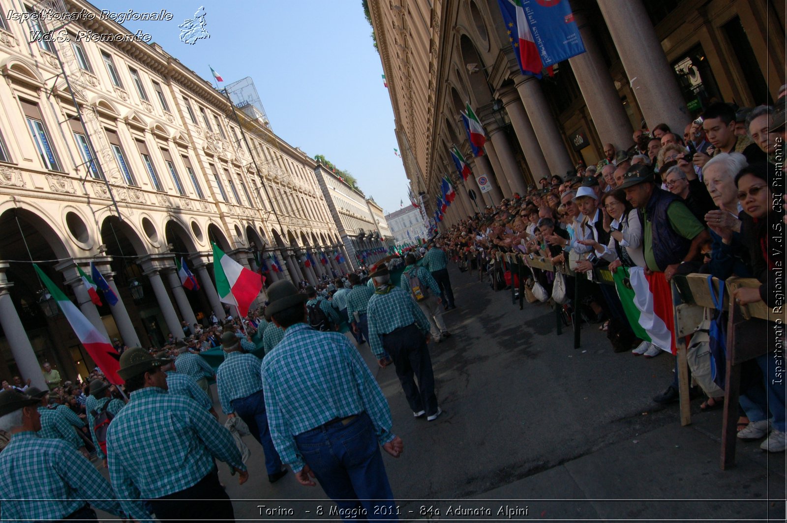 Torino  - 8 Maggio 2011 - 84a Adunata Nazionale Alpini -  Croce Rossa Italiana - Ispettorato Regionale Volontari del Soccorso Piemonte