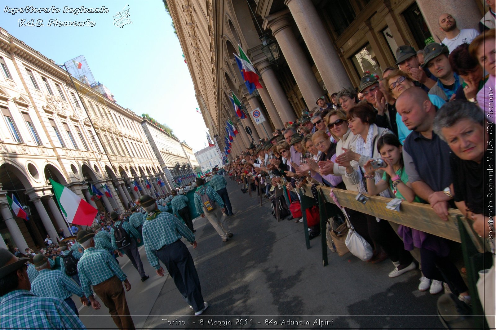 Torino  - 8 Maggio 2011 - 84a Adunata Nazionale Alpini -  Croce Rossa Italiana - Ispettorato Regionale Volontari del Soccorso Piemonte